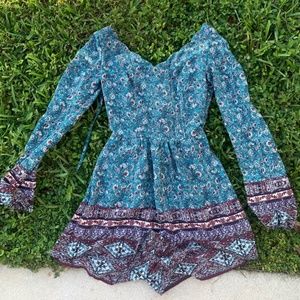 Patterned Romper